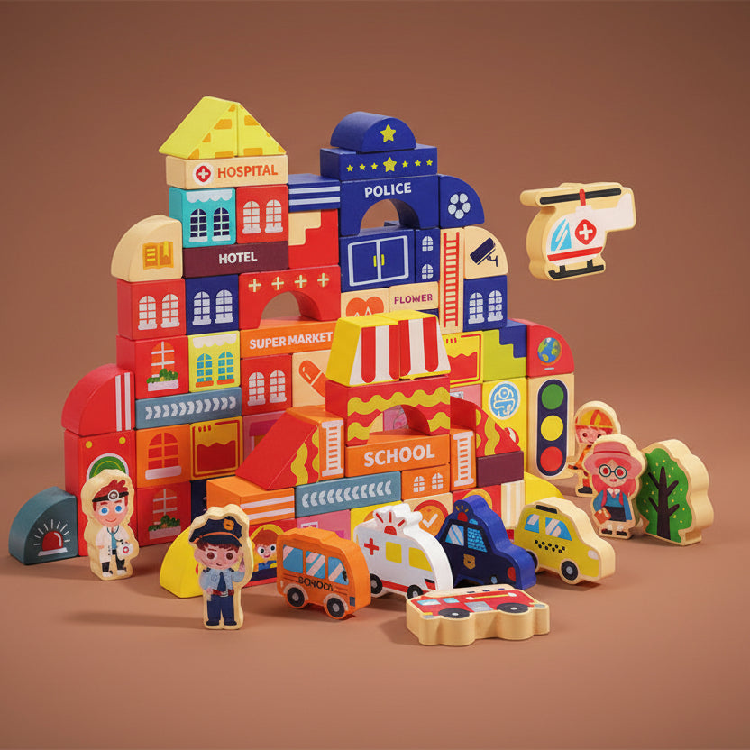 Città 100 Scene Block Barrel