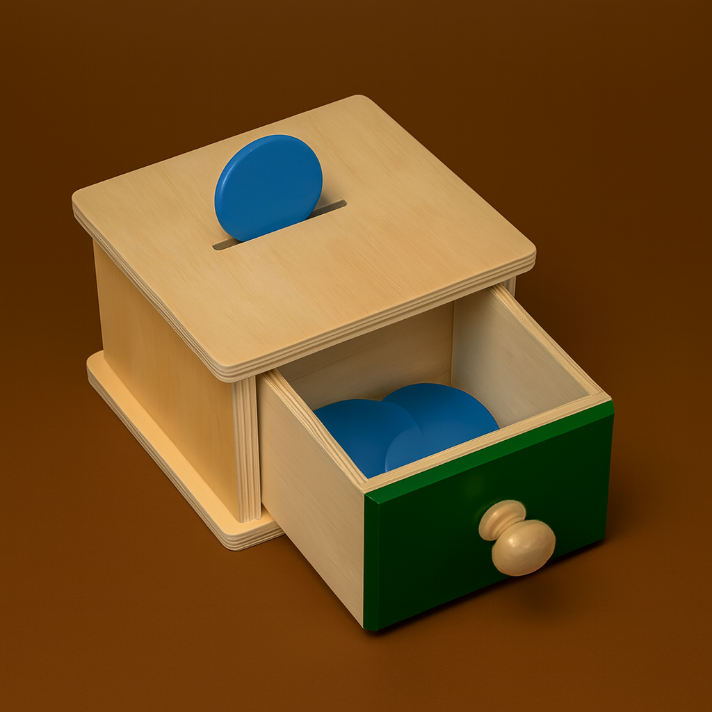 Montessori Coin Drop Box
