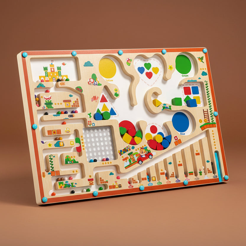 Labirinto Color Match Magnetic Board