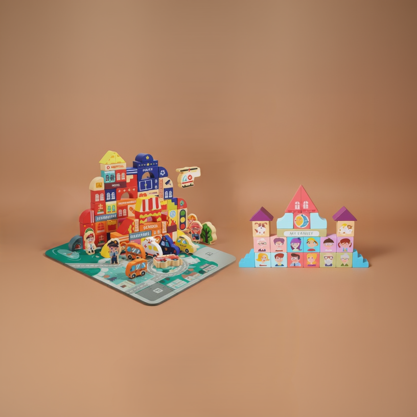 Città Personaggi + Circo Mega Set