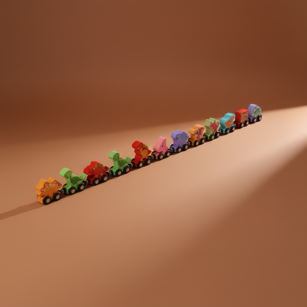 Dinosaur Train Diagonal Composition